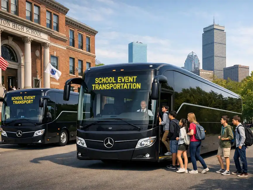 School Event Transportation, Tri-State Area, NY